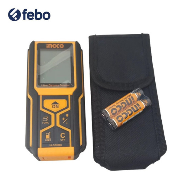 Medidor Distancia Metro Laser Ingco 60m Volumen Area 1