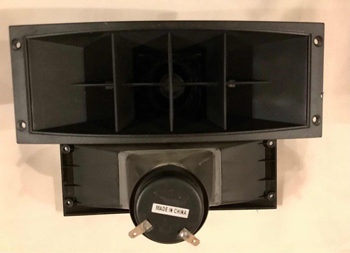 Bocina Driver Tweeter Piezoeléctrico 60w  Rms Pack X 2 0