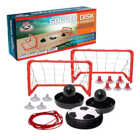 Jogo De Futebol Kit Disco Flutuante Com Traves E Rebatedores 0