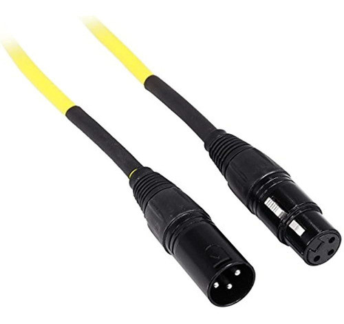 Rockville Rcxfm3p-y Amarillo 3' Hembra A Macho Rean Xlr Cabl 0