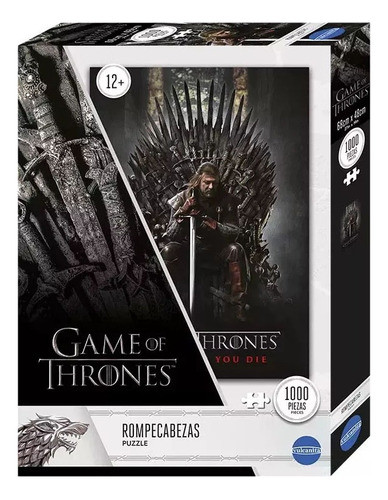 Puzzle Rompecabezas  Game Of Thrones Ned Stark  1000 Piezas 0