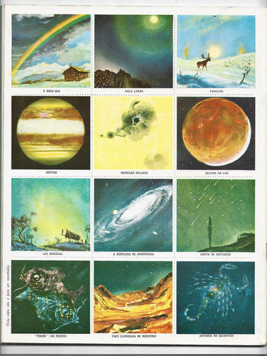 Album Figurinha - Espaços Siderais - Completo Ebal Ano 60 1