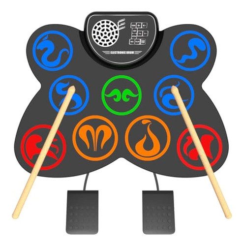 Crznsnm Juego De Batería Eléctrica  Juego De 0