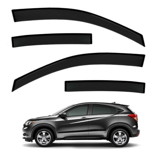 Calha De Chuva Honda Hrv 2020 2021 Defletor Fume Tgpoli 0