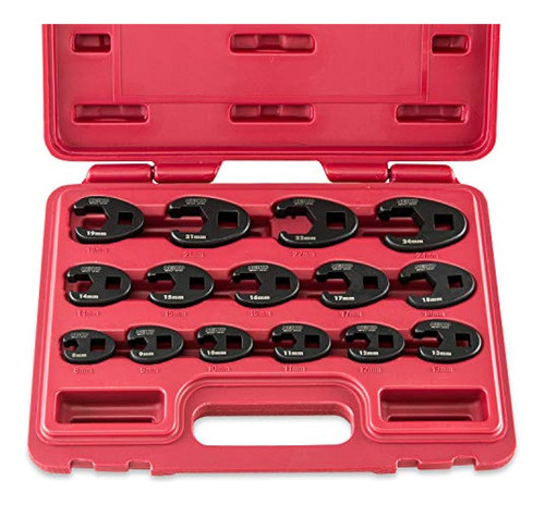Neiko 03324a Juego De Llaves De Pata De Gallo De 3/8 Pulgada 0