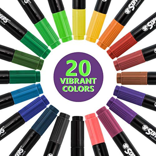 Us Art Supply Super Marker - Juego De 20 1