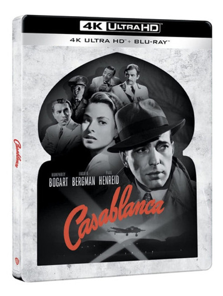 4k Ultra Hd + Blu-ray Casablanca / Steelbook 0