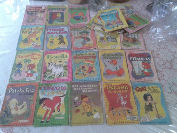 Antiguos Libritos Bolsillitos Infantiles Lote X 1o Dif. 0
