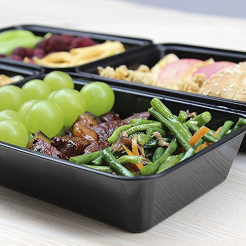 Envases De Comida De Enther 20 En Paquete Solo Compartimento 1