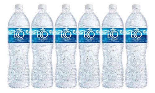 Agua Mineral Eco De Los Andes Sin Gas 1.5 Lts Pack X6 Oferta 0