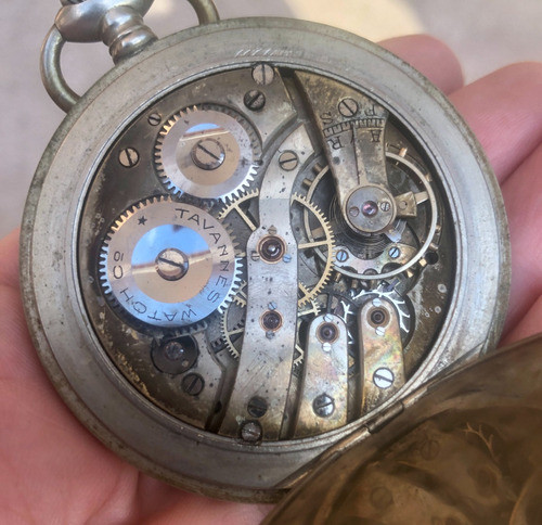 Reloj Bolsillo De 2 Tapas, Escasany Watch. Chronometre. 1