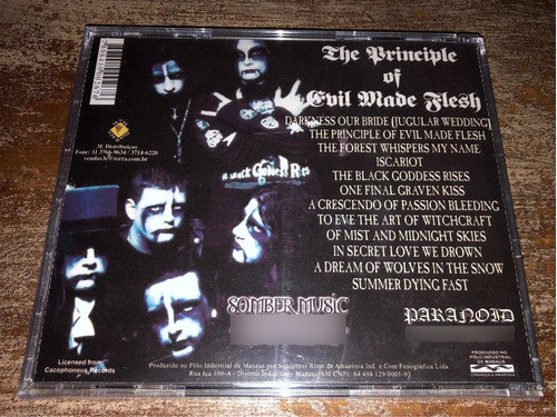 Cradle Of Filth - The Principle Of Evil Made Flesh ( Nuevo ) 1