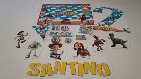 Toy Story Kit Cumple Candybar Impreso Y Cortado 0