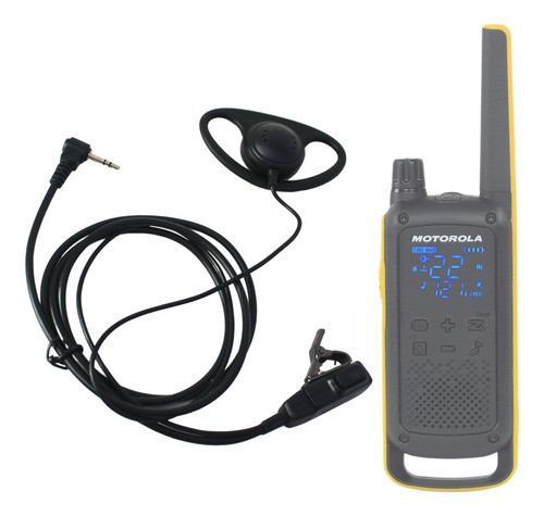 Fone De Ouvido Concha Ptt Quadrado Motorola Talkabout T410 0
