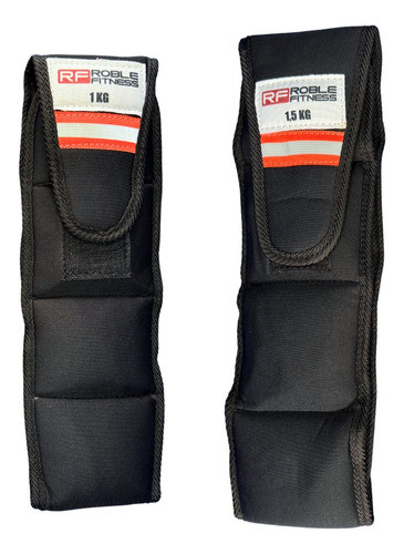 Kit Tobillera Con Peso Neoprene 1 Kg + 1.5 Kg Por Par 0