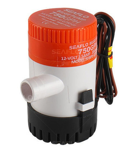 Bomba De Achique 750 Gph 12v - Serie 01 0