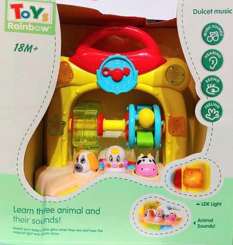 Juego Didáctico Con Luz Y Sonido De Animales Jretro 0