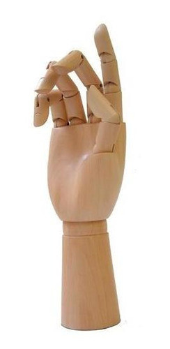 Mano Muñeco De Madera Articulada Sapiens 30 Cm Derecha Arte 0