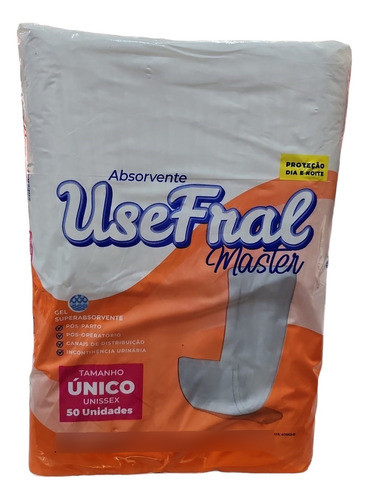Absorvente Geriatrico Usefral Master C/150unid 3 Pacotes 0
