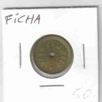 8047 Ficha - Vale Cem Réis - 7636 - 20mm 0