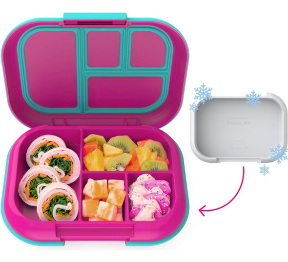 Caja De Almuerzo Para Niños, A Prueba De Fugas, 4 Compartime 0