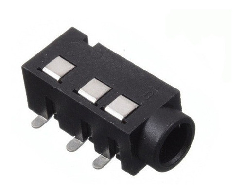 Conector Ficha Jack 3,5mm Hembra 4 Polos Chasis 0