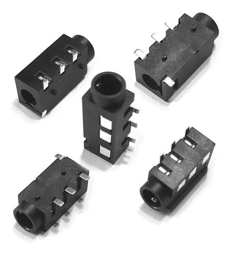 Conector Ficha Jack 3,5mm Hembra 4 Polos Chasis 1