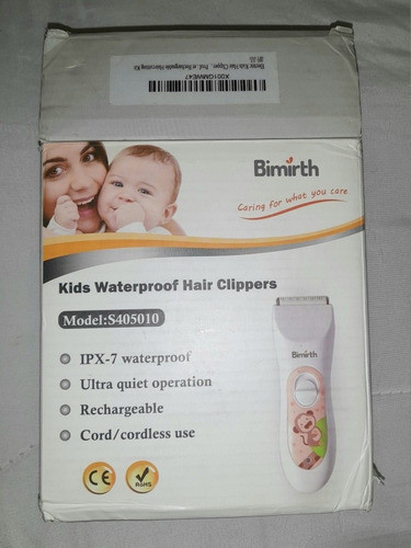 Cortadora De Pelo Para Bebes Niños Suave Bimirth Recargable 1