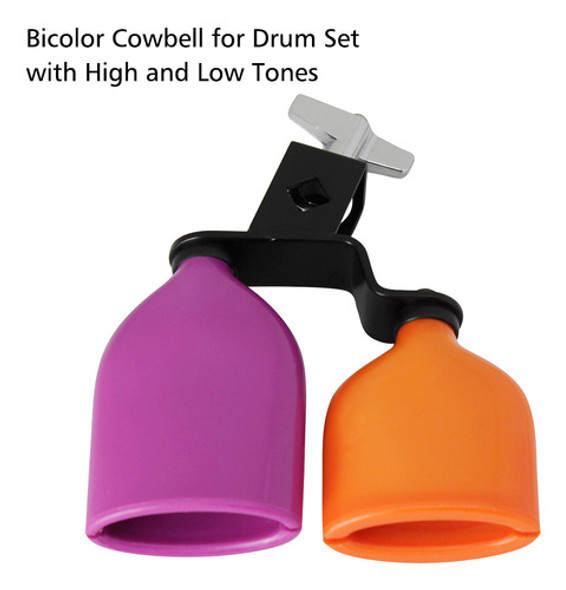 Cowbell Low Drum Cowbell Para Bicolor E Tons Altos 1 Cowbell Low Drum Cowbell Para Bicolor E Tons Altos 1