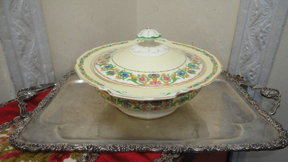 Sopera Centro Inglesa Antigua Raro Diseño Floral Veala 1 Sopera Centro Inglesa Antigua Raro Diseño Floral Veala 1