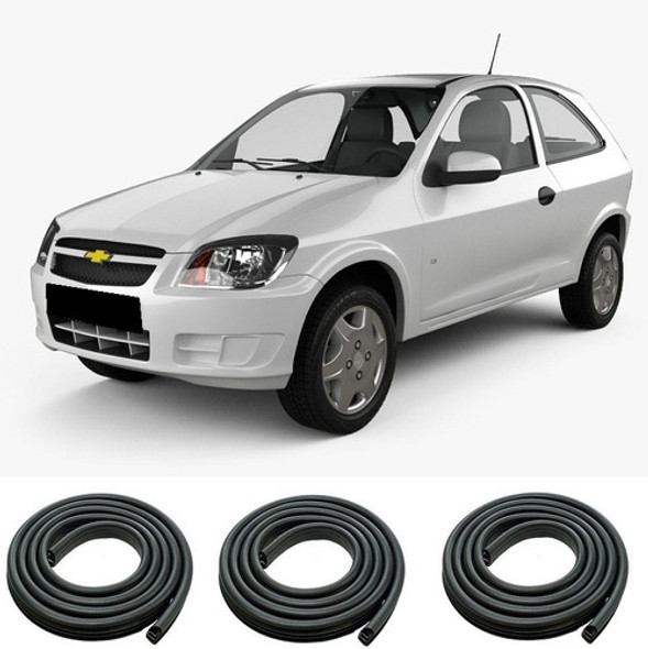 Chevrolet Celta 3 Pts Burletes Kit 2 Puertas + Baul Rapinese 0