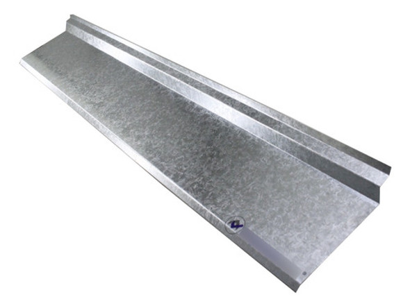 Desague Sobre Chapa Babeta Galvanizada 1 Mt Ancho 10 Cm 0