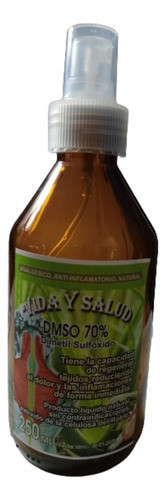 Dmso X 250 Cc Al 70% Spray  (maxima Pureza) 0