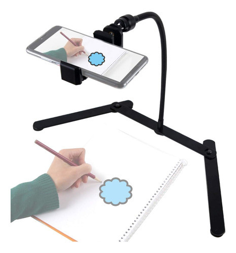 Tripode Ajustable Con Soporte Para Celular, Ideal P/dibujo 0