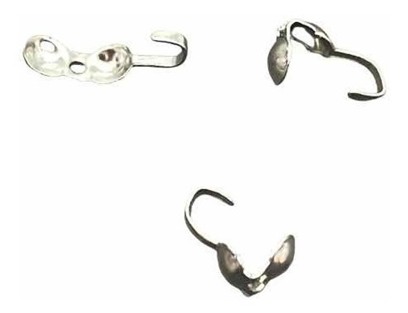 Tapa Nudo Para Tanza Niquel, Bijou, Pulserita X 100 Unidades 1