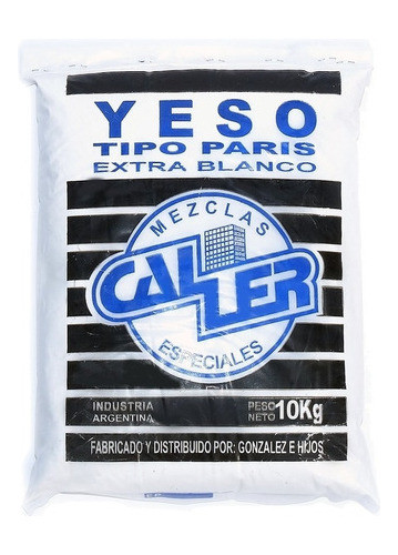 Yeso Tipo Paris X 10 Kg Caller Pintumm 0