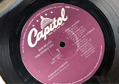 Disco Vinilo Bob Welch / The Other One (usa) 1