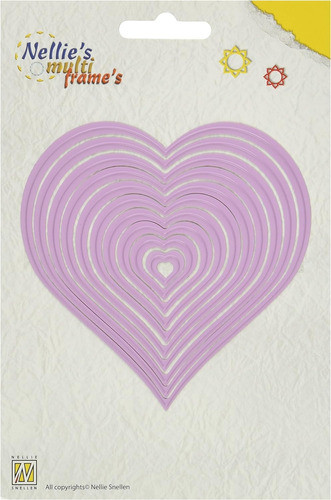 Suaje/ Troquel/dies Nellie's Choice Corazones 1