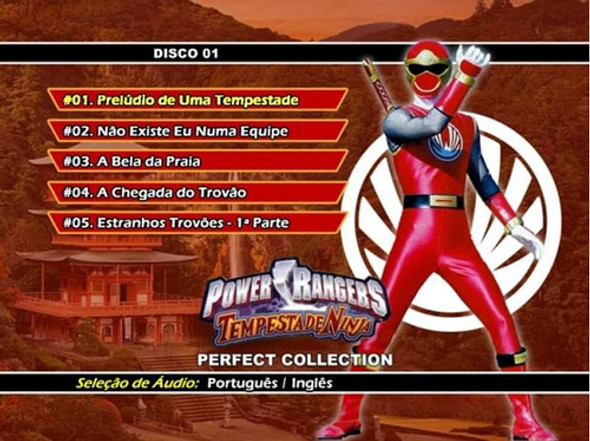 Power Rangers Tempestade Ninja Perfect Collection 0 Power Rangers Tempestade Ninja Perfect Collection 0