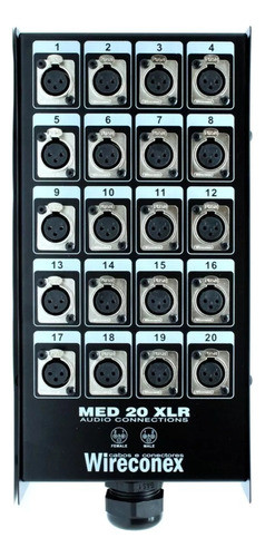 Medusa Wireconex 20 Vias Med02 20 1sncc Com Conectores 0
