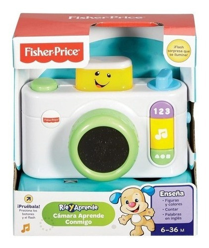 Fisher Price Cámara De Fotos Aprende Conmigo 0
