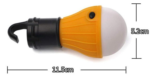 Lampara De Led Para Camping A Pila, Ideal Para Carpa / Viaje 1