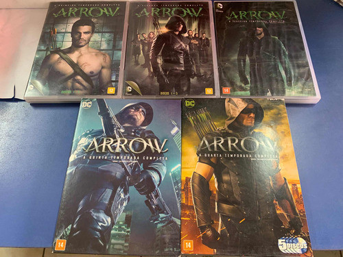 Arrow 5 Temporadas Completas Dvd Original Usado 0