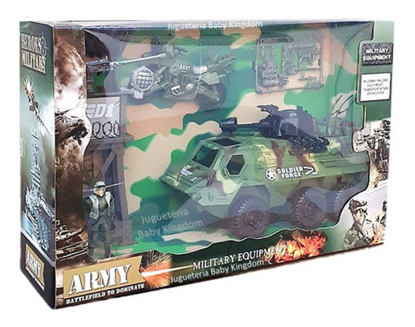 El Mejor Set Kit De Juego Militar Guerra Soldadito 13 En 1 0