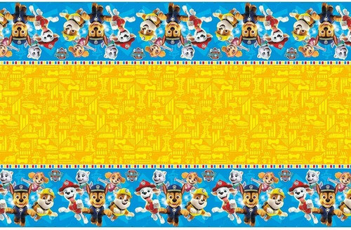 Manta De Plástico Rectangular Paw Patrol, 137x214cm 0