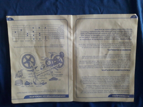 Manual Da Bicicleta Caloi Catálogo Original 1