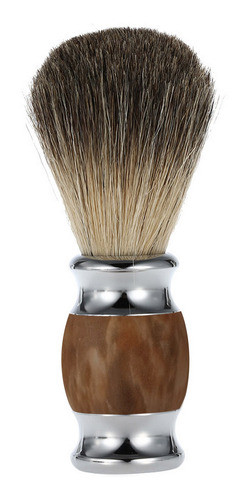 Profissional Pure Texugo Cabelo Escova De Barbear Alça De Re 1