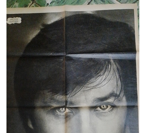 Antiguo Super Poster Revista Antena * A. Delon * Años 70 0