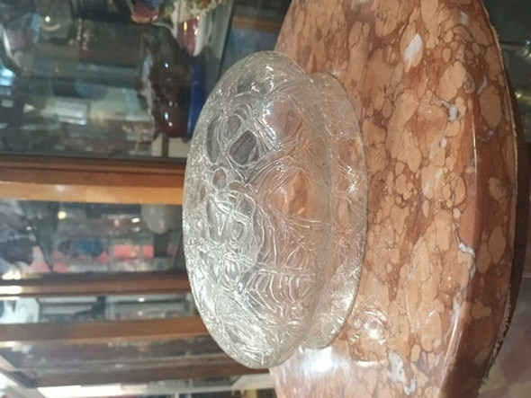 Tulipa Para Plafon Velador Araña Antigua Craquelado 19,5  20 1