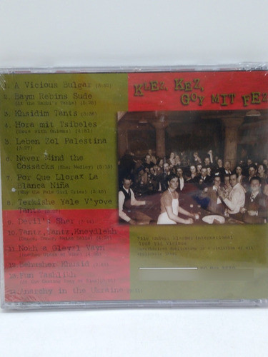 Yid Vicious Klez Kez Goy Mit Fez Cd Nuevo 1